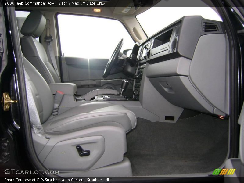 Black / Medium Slate Gray 2006 Jeep Commander 4x4