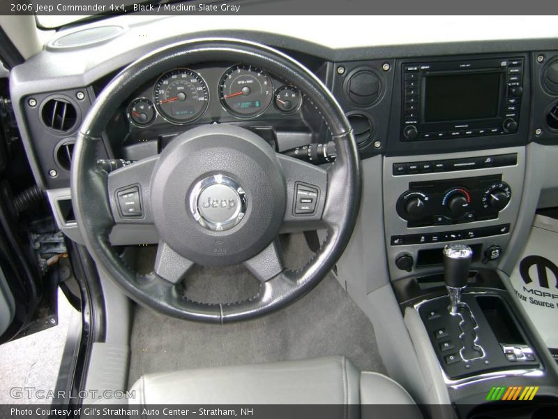 Black / Medium Slate Gray 2006 Jeep Commander 4x4