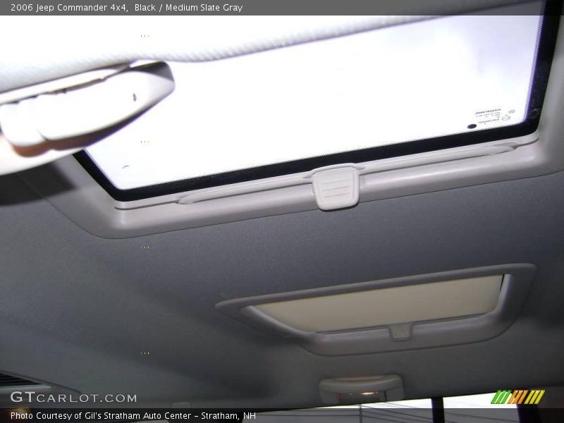 Black / Medium Slate Gray 2006 Jeep Commander 4x4