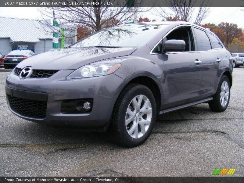 Galaxy Gray Mica / Black 2007 Mazda CX-7 Grand Touring