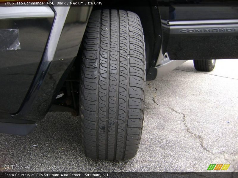 Black / Medium Slate Gray 2006 Jeep Commander 4x4
