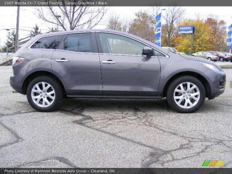 Galaxy Gray Mica / Black 2007 Mazda CX-7 Grand Touring