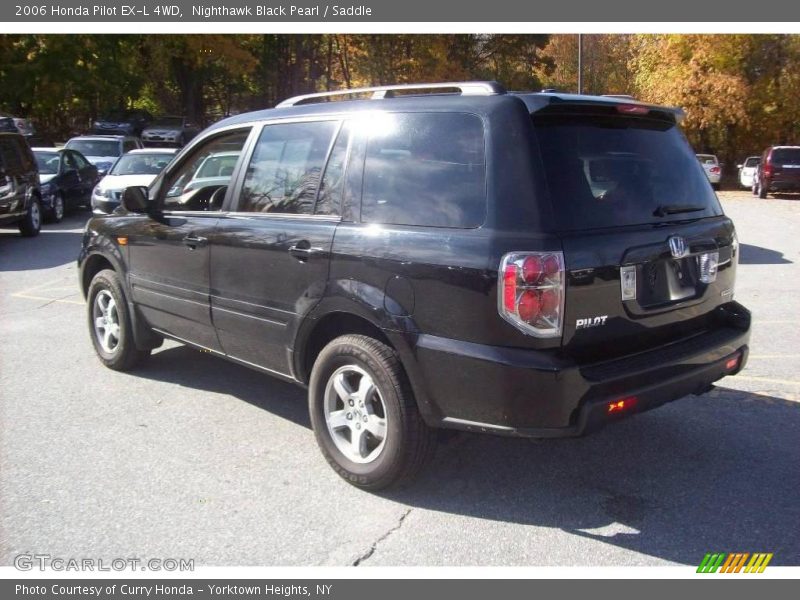 Nighthawk Black Pearl / Saddle 2006 Honda Pilot EX-L 4WD