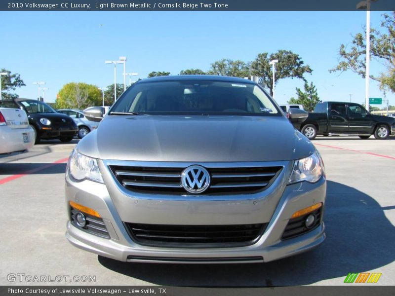 Light Brown Metallic / Cornsilk Beige Two Tone 2010 Volkswagen CC Luxury