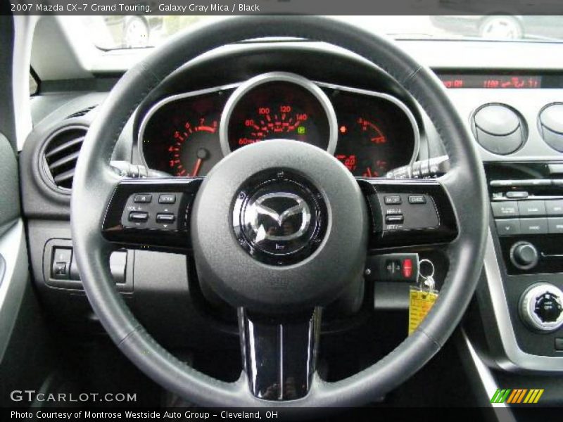 Galaxy Gray Mica / Black 2007 Mazda CX-7 Grand Touring