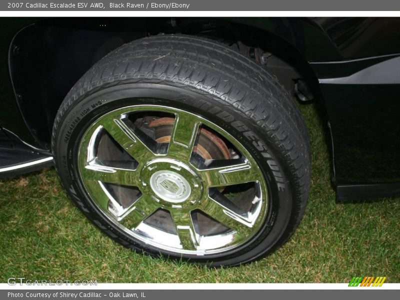 Black Raven / Ebony/Ebony 2007 Cadillac Escalade ESV AWD