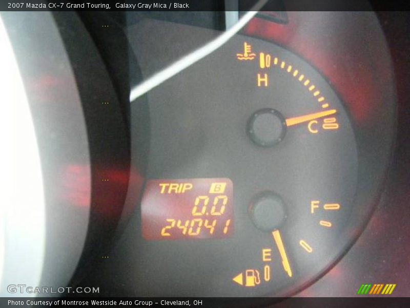 Galaxy Gray Mica / Black 2007 Mazda CX-7 Grand Touring