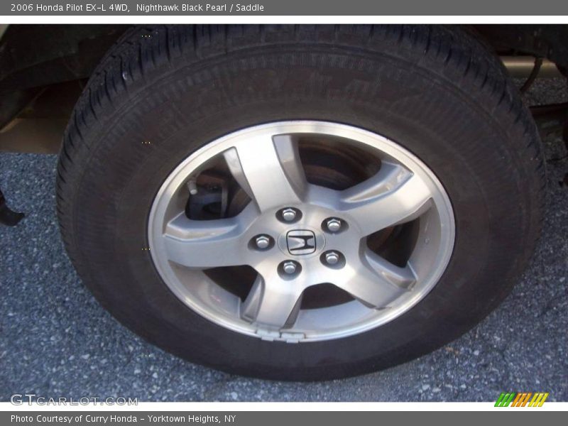 Nighthawk Black Pearl / Saddle 2006 Honda Pilot EX-L 4WD