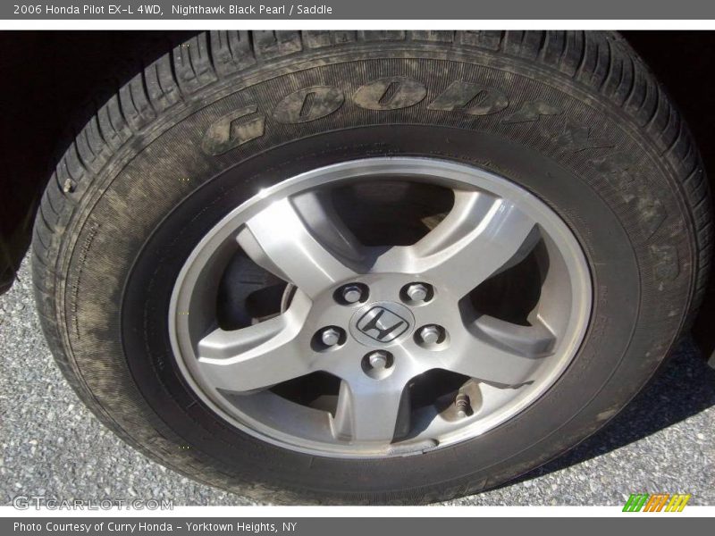 Nighthawk Black Pearl / Saddle 2006 Honda Pilot EX-L 4WD