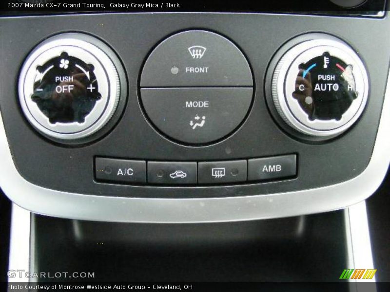 Galaxy Gray Mica / Black 2007 Mazda CX-7 Grand Touring