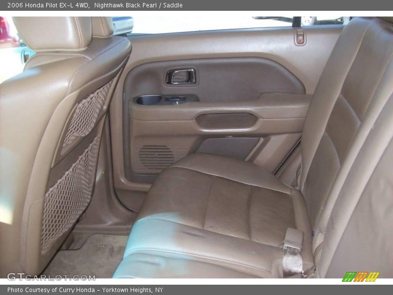 Nighthawk Black Pearl / Saddle 2006 Honda Pilot EX-L 4WD