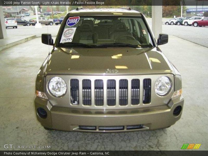Light Khaki Metallic / Pastel Pebble Beige 2008 Jeep Patriot Sport