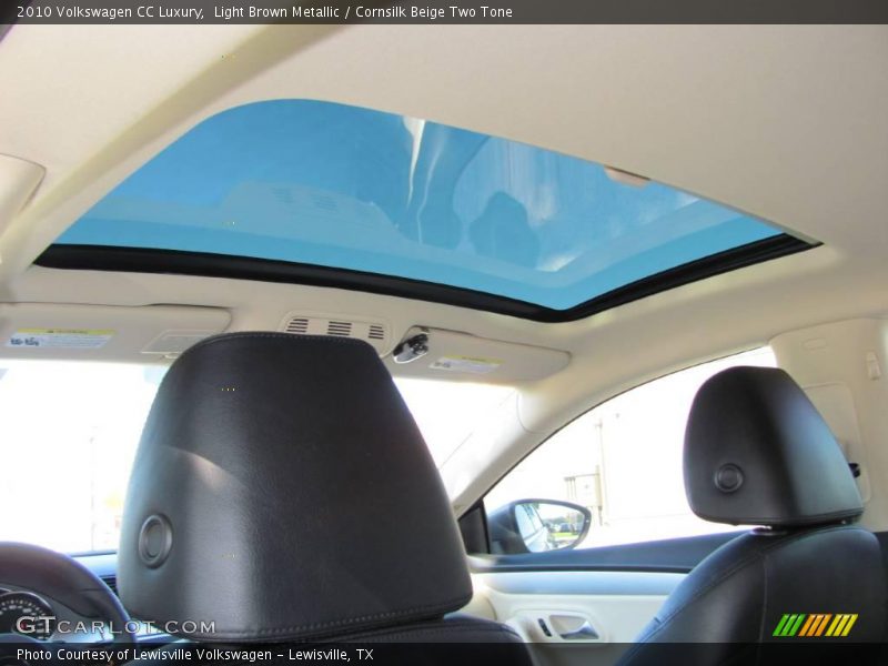 Light Brown Metallic / Cornsilk Beige Two Tone 2010 Volkswagen CC Luxury