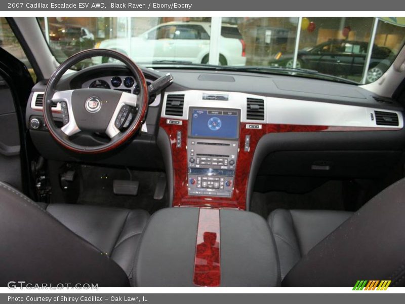 Black Raven / Ebony/Ebony 2007 Cadillac Escalade ESV AWD