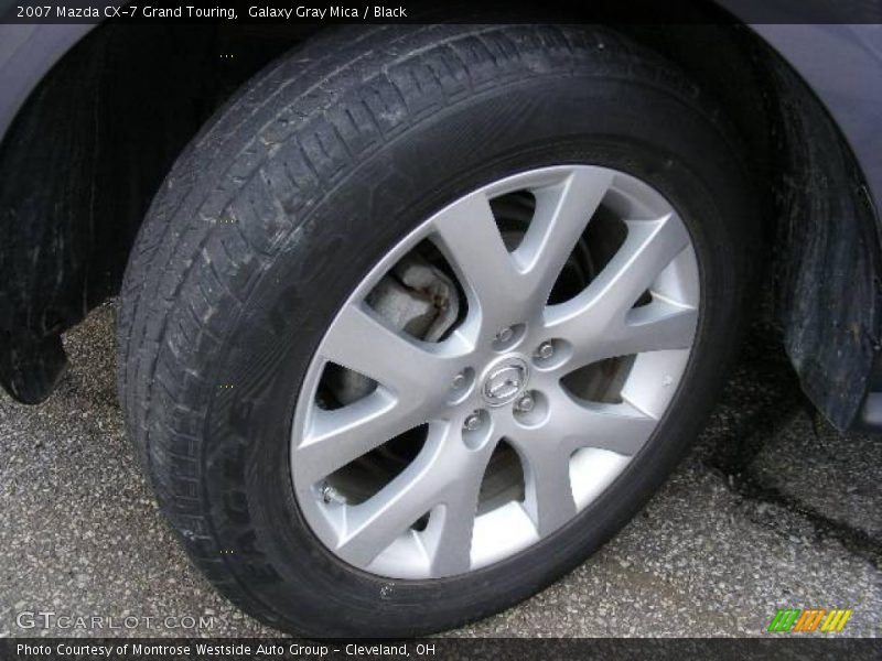 Galaxy Gray Mica / Black 2007 Mazda CX-7 Grand Touring