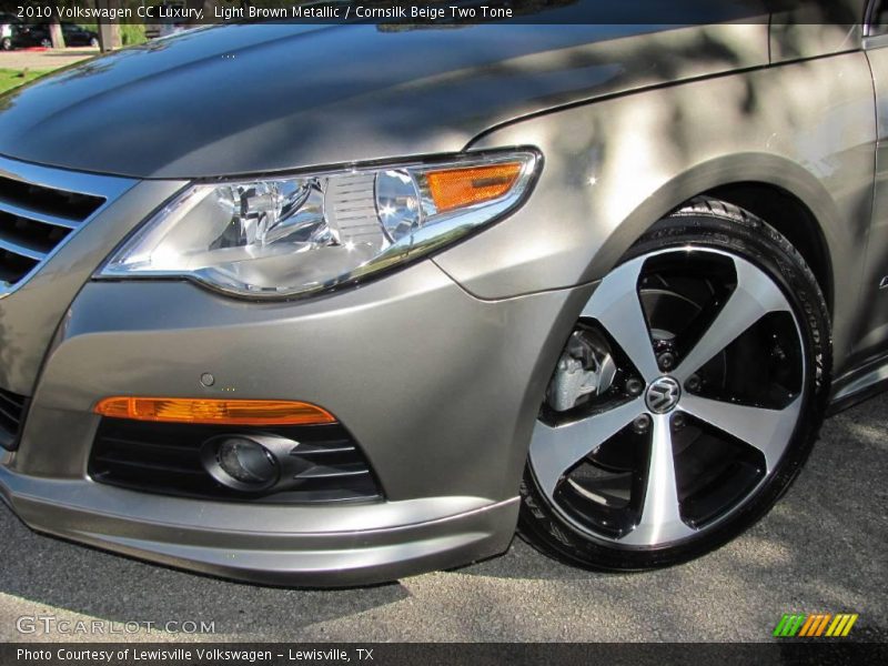 Light Brown Metallic / Cornsilk Beige Two Tone 2010 Volkswagen CC Luxury