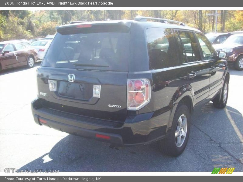 Nighthawk Black Pearl / Saddle 2006 Honda Pilot EX-L 4WD
