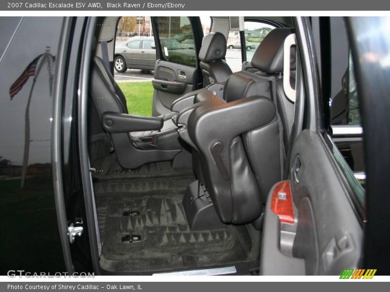 Black Raven / Ebony/Ebony 2007 Cadillac Escalade ESV AWD