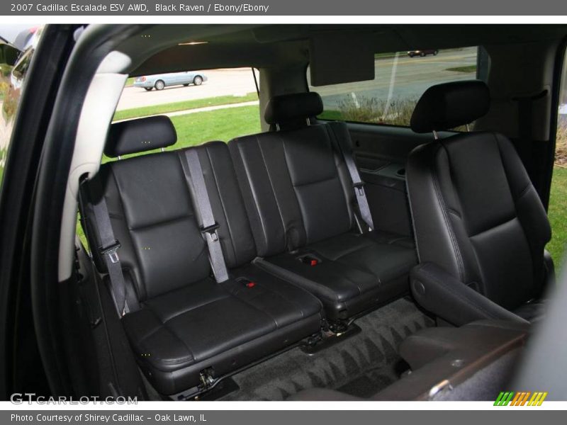 Black Raven / Ebony/Ebony 2007 Cadillac Escalade ESV AWD