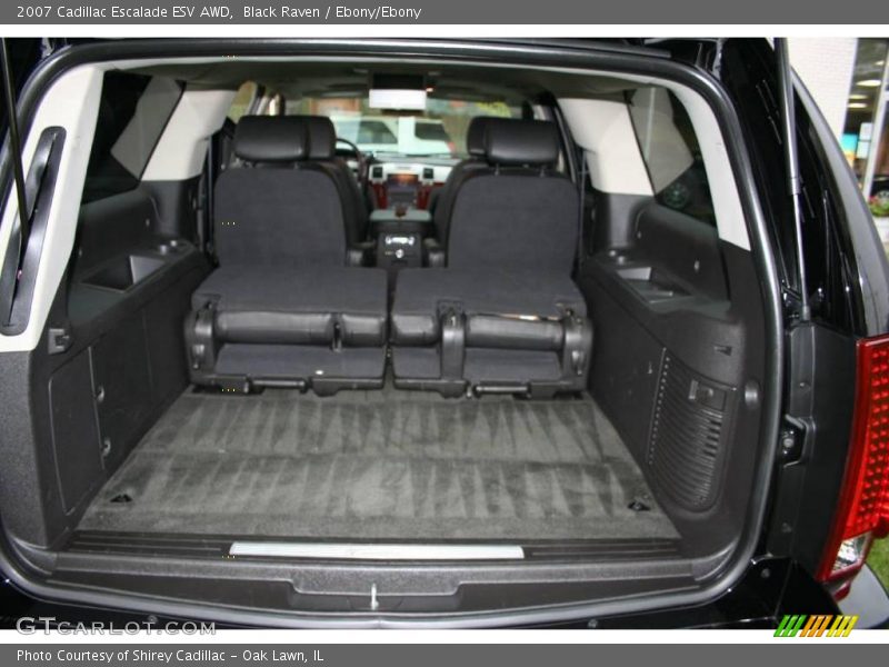 Black Raven / Ebony/Ebony 2007 Cadillac Escalade ESV AWD