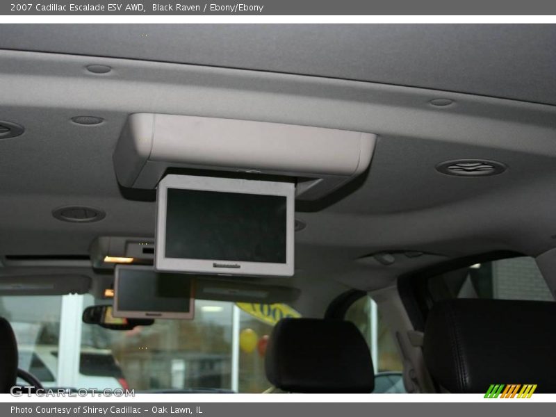 Black Raven / Ebony/Ebony 2007 Cadillac Escalade ESV AWD