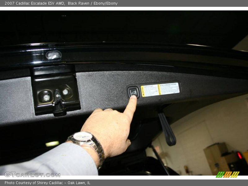 Black Raven / Ebony/Ebony 2007 Cadillac Escalade ESV AWD