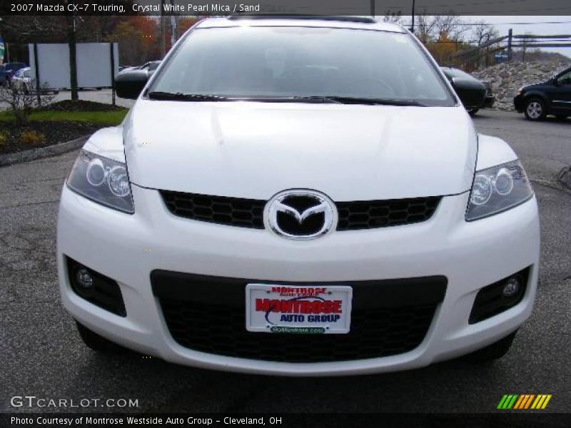 Crystal White Pearl Mica / Sand 2007 Mazda CX-7 Touring