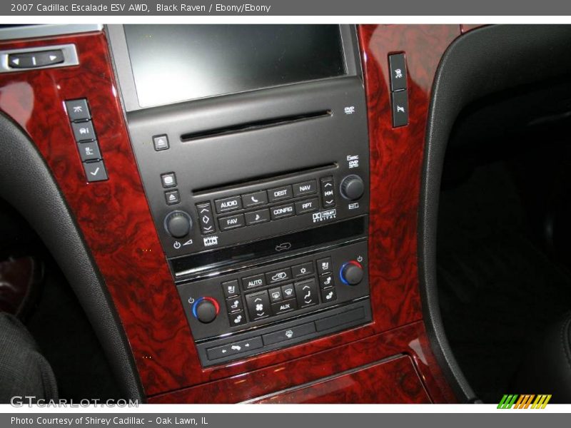 Black Raven / Ebony/Ebony 2007 Cadillac Escalade ESV AWD