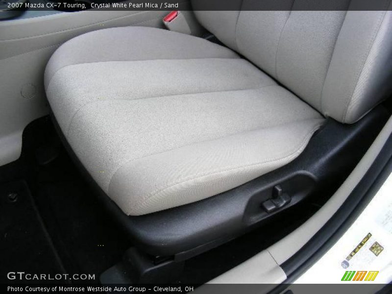 Crystal White Pearl Mica / Sand 2007 Mazda CX-7 Touring