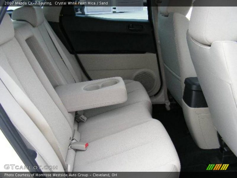 Crystal White Pearl Mica / Sand 2007 Mazda CX-7 Touring