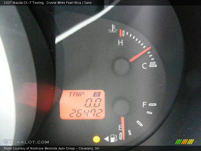 Crystal White Pearl Mica / Sand 2007 Mazda CX-7 Touring
