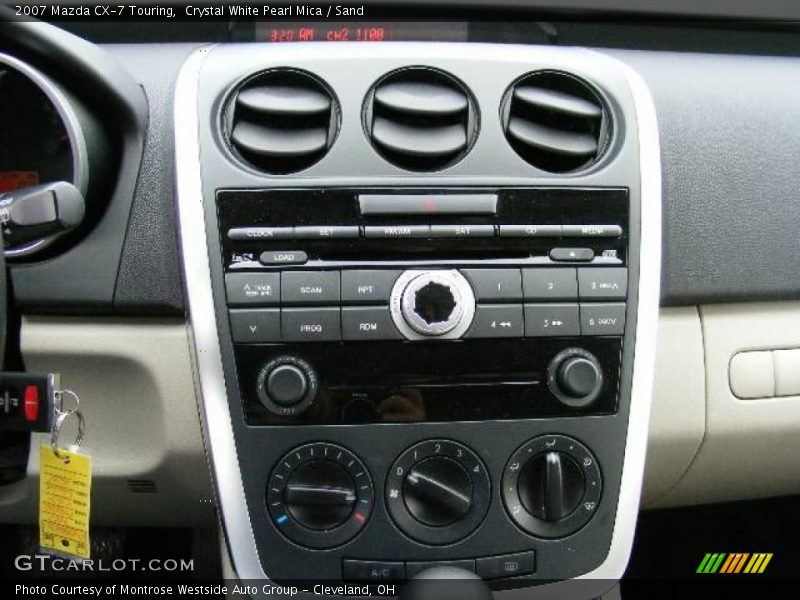 Crystal White Pearl Mica / Sand 2007 Mazda CX-7 Touring