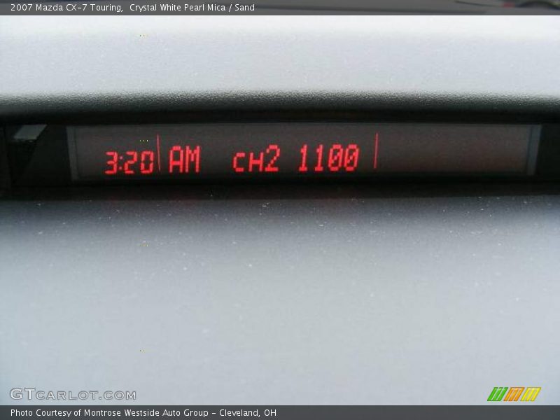 Crystal White Pearl Mica / Sand 2007 Mazda CX-7 Touring