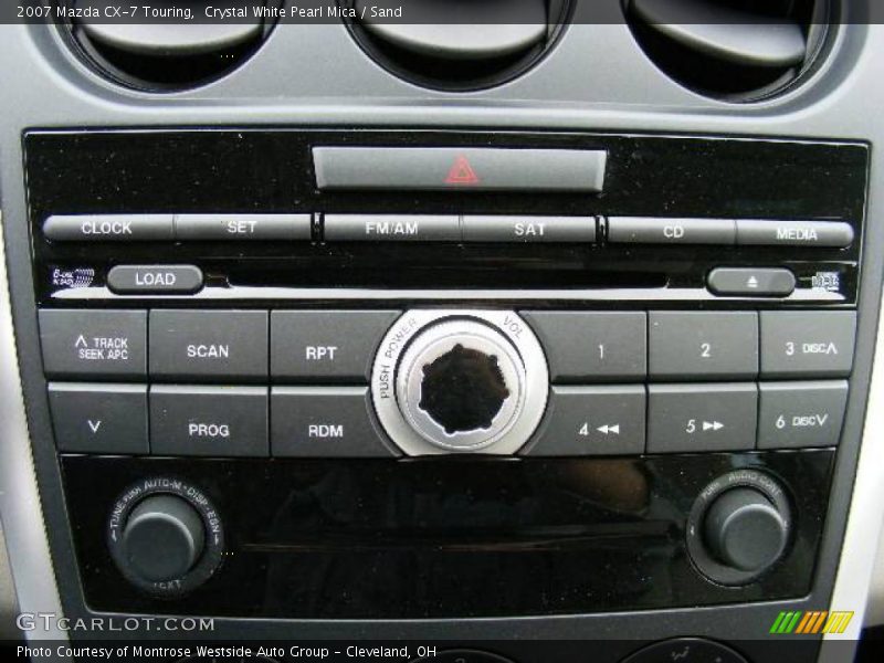 Crystal White Pearl Mica / Sand 2007 Mazda CX-7 Touring