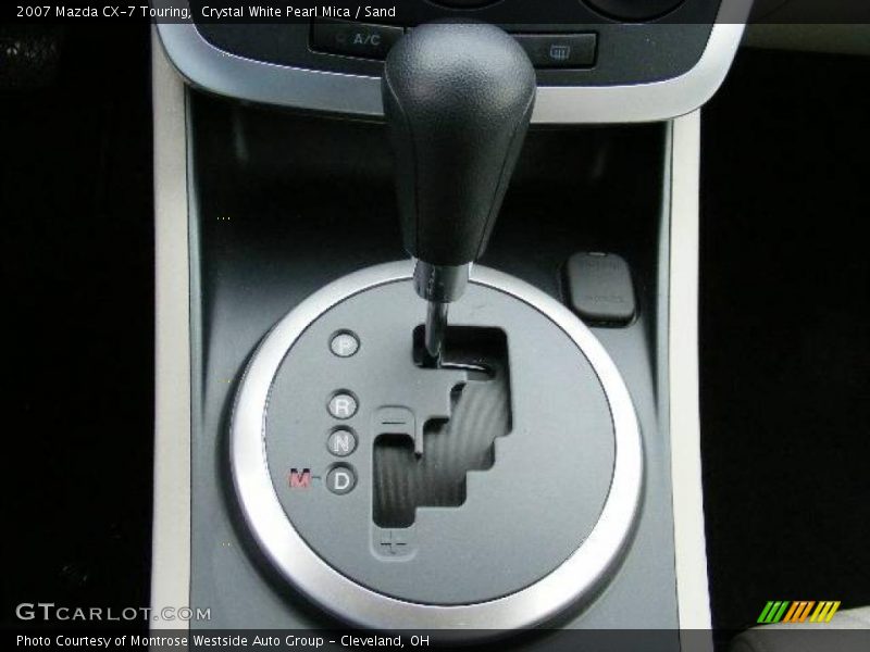 Crystal White Pearl Mica / Sand 2007 Mazda CX-7 Touring