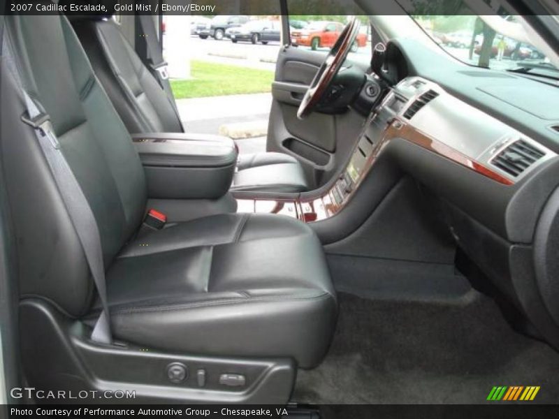 Gold Mist / Ebony/Ebony 2007 Cadillac Escalade