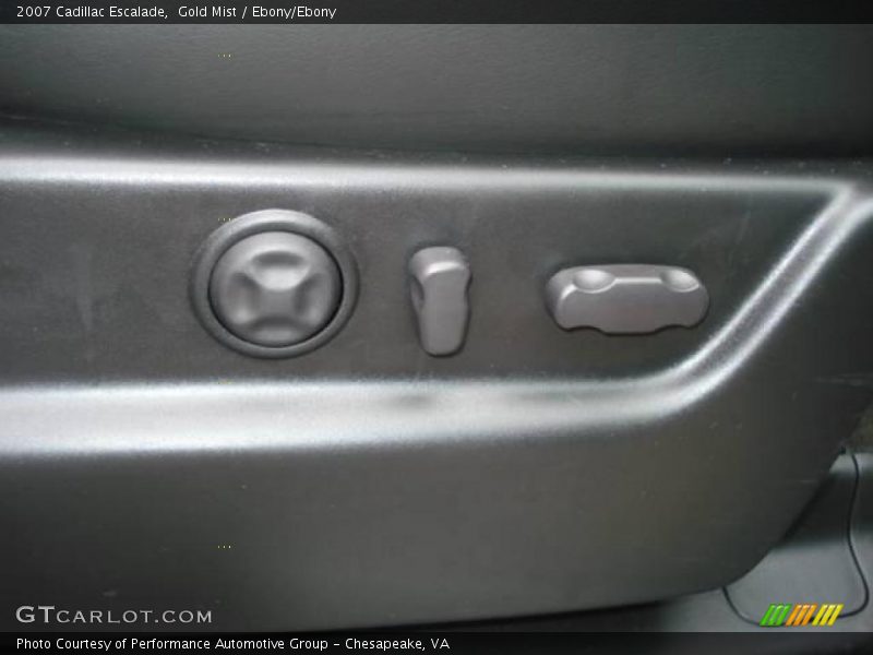 Gold Mist / Ebony/Ebony 2007 Cadillac Escalade