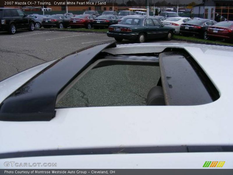 Crystal White Pearl Mica / Sand 2007 Mazda CX-7 Touring