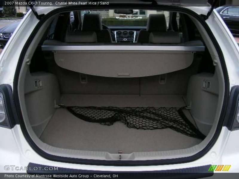 Crystal White Pearl Mica / Sand 2007 Mazda CX-7 Touring