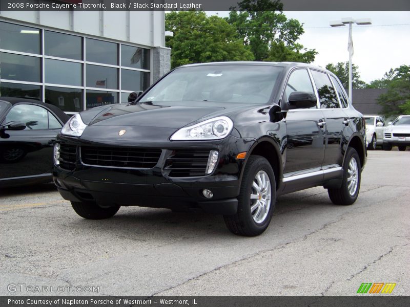 Black / Black Standard Leather 2008 Porsche Cayenne Tiptronic