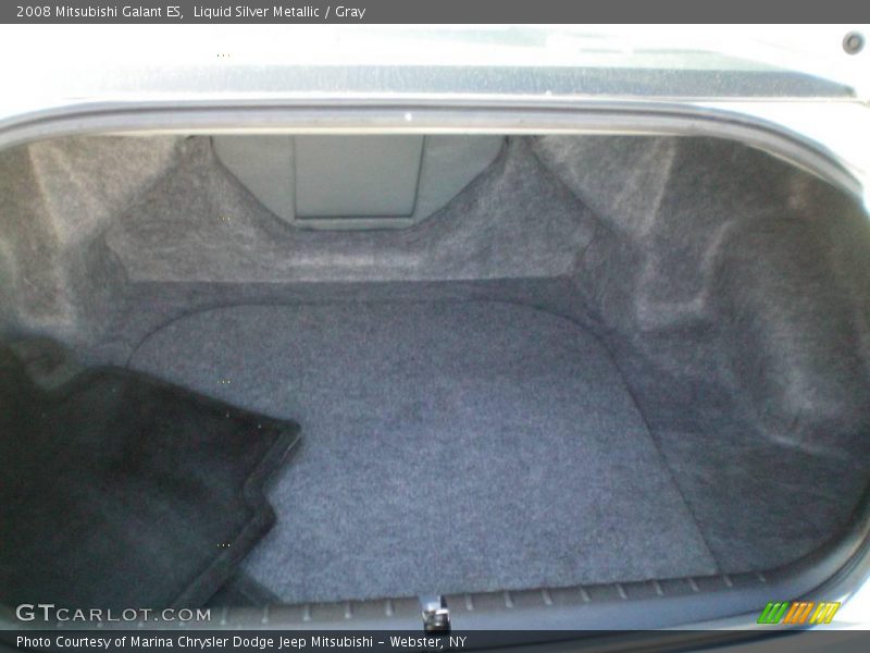 Liquid Silver Metallic / Gray 2008 Mitsubishi Galant ES