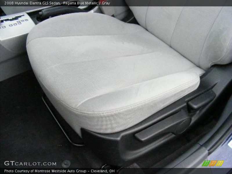 Regatta Blue Metallic / Gray 2008 Hyundai Elantra GLS Sedan