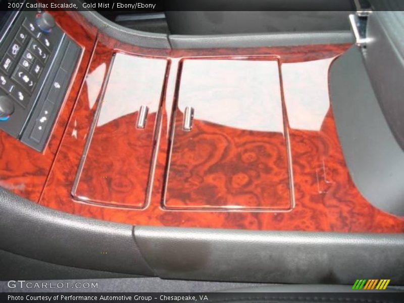 Gold Mist / Ebony/Ebony 2007 Cadillac Escalade