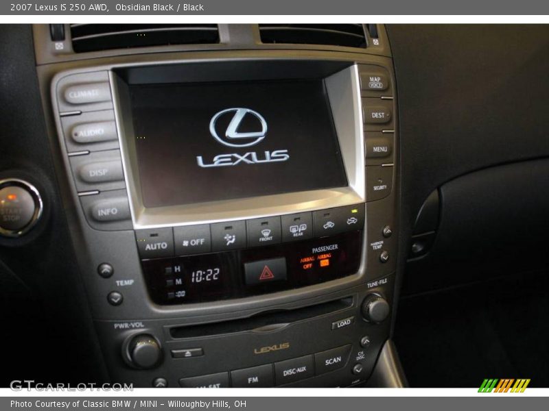 Obsidian Black / Black 2007 Lexus IS 250 AWD