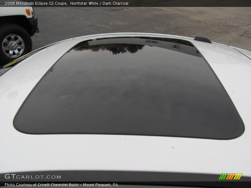 Northstar White / Dark Charcoal 2008 Mitsubishi Eclipse GS Coupe