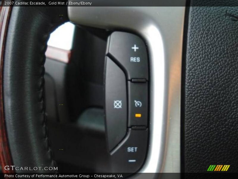 Gold Mist / Ebony/Ebony 2007 Cadillac Escalade
