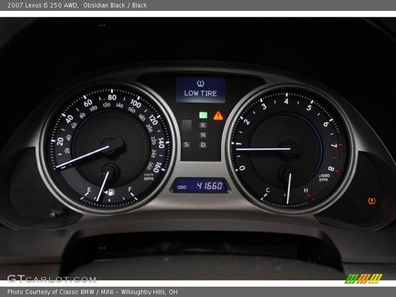 Obsidian Black / Black 2007 Lexus IS 250 AWD