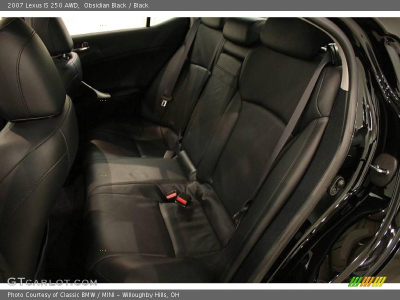Obsidian Black / Black 2007 Lexus IS 250 AWD