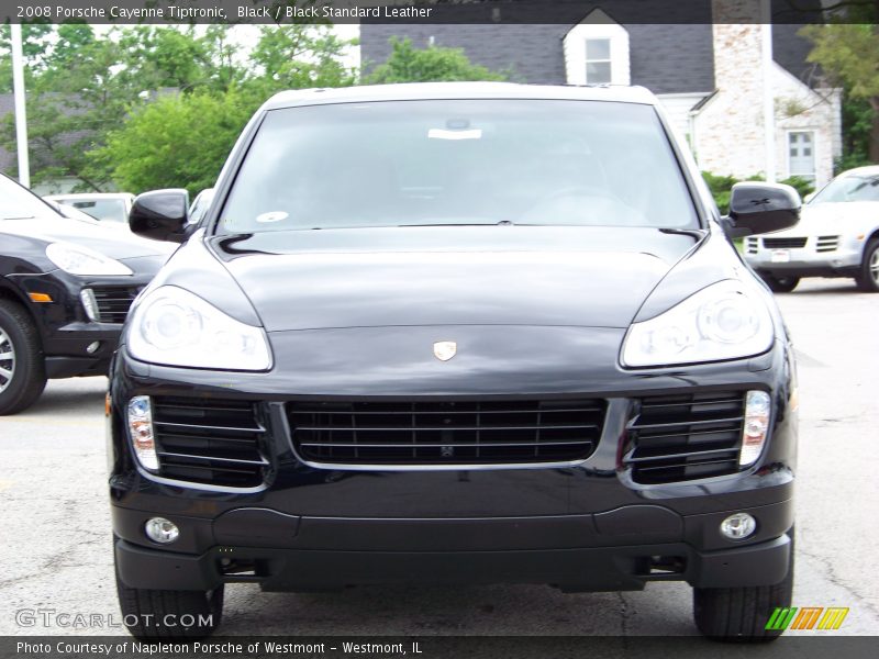 Black / Black Standard Leather 2008 Porsche Cayenne Tiptronic