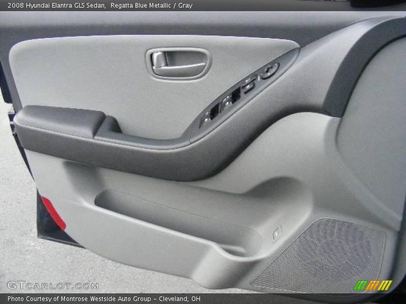 Regatta Blue Metallic / Gray 2008 Hyundai Elantra GLS Sedan
